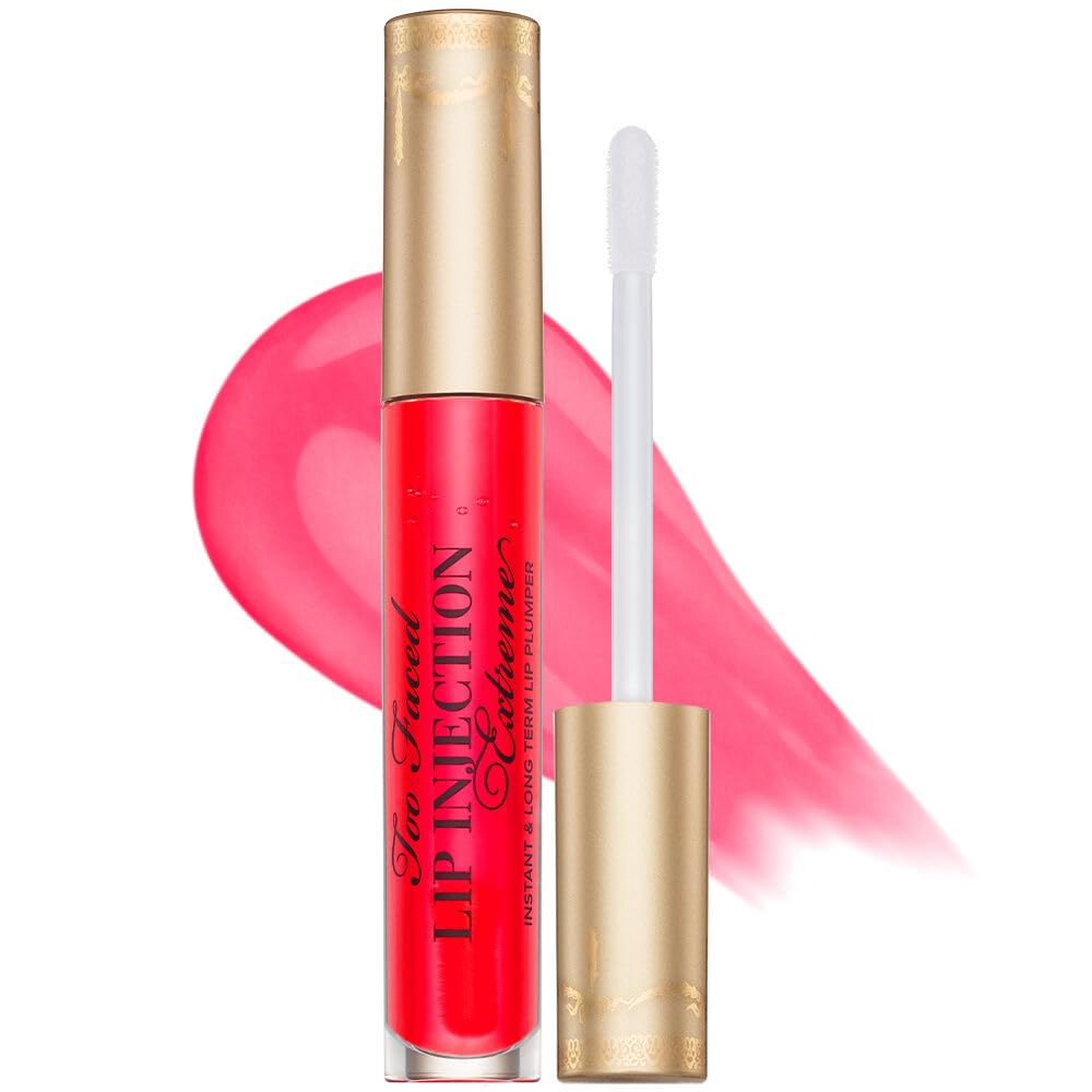 Too Faced Lip Injection Extreme Lip Plumper Gloss | Hydrating, Glossy, & Helps Volume Appear Fuller Over Time