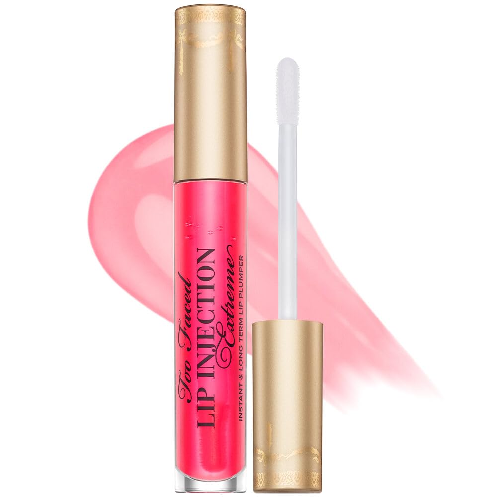 Too Faced Lip Injection Extreme Lip Plumper Gloss | Hydrating, Glossy, & Helps Volume Appear Fuller Over Time