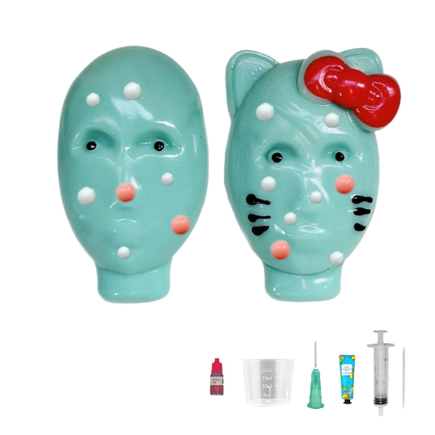 Pimple Popping Toy Squishy Toys Stress Relief Squeeze Toy Reusable Silicone Pimple Popper Fidget Toy Set Soft Squishy Sensory Toy Enjoy ASMR Stress Relief Fun Anxiety Relief Desk Toy (Pouty Lips)