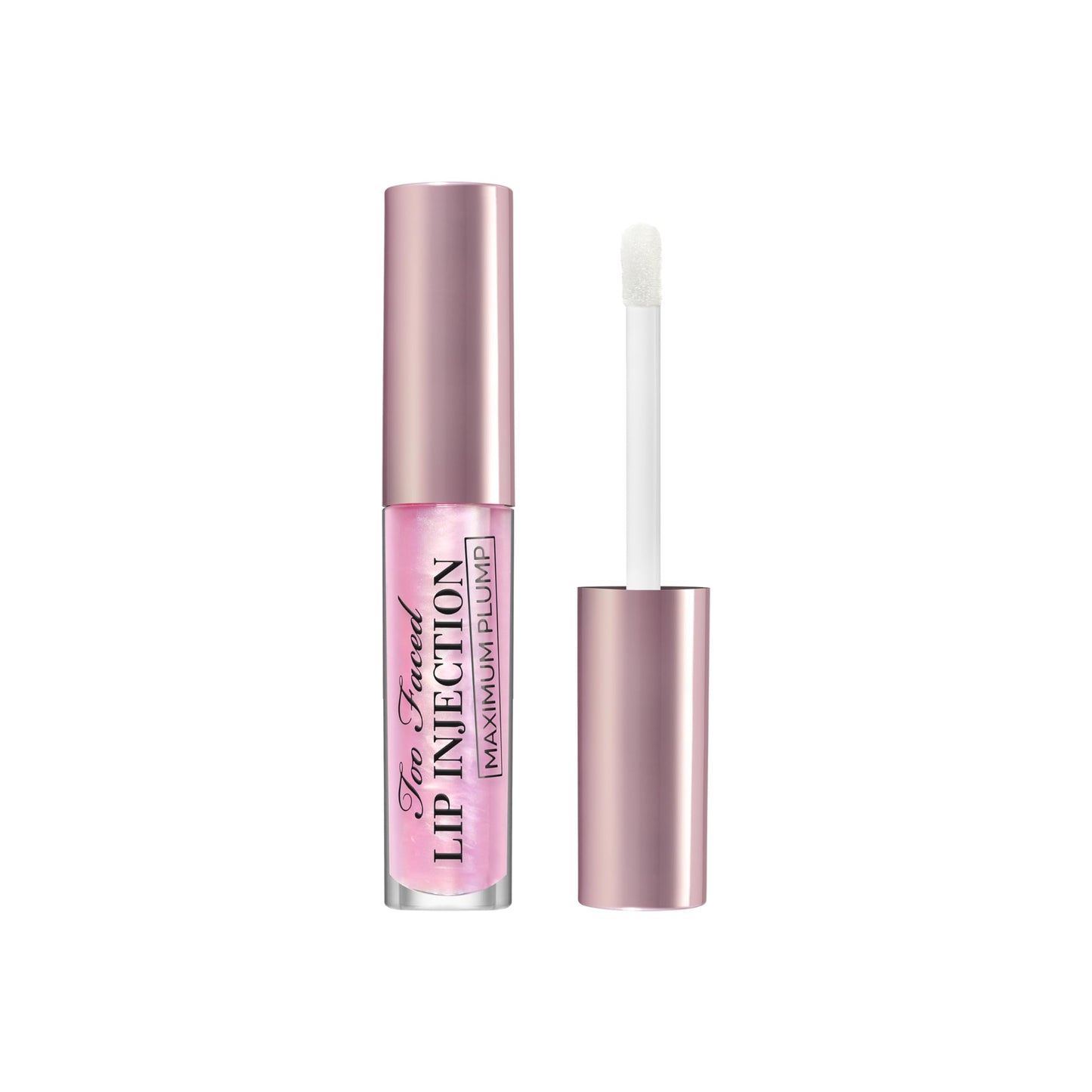 Too Faced Lip Injection Maximum Plump Extra Strength Lip Plumper Gloss | Hydrating, Volumizing, + Plumping, 0.14 Fl Oz