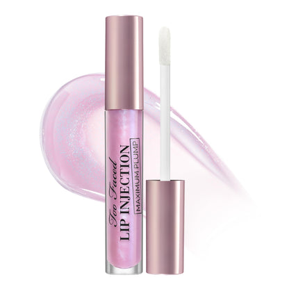 Too Faced Lip Injection Maximum Plump Extra Strength Lip Plumper Gloss | Hydrating, Volumizing, + Plumping, 0.14 Fl Oz