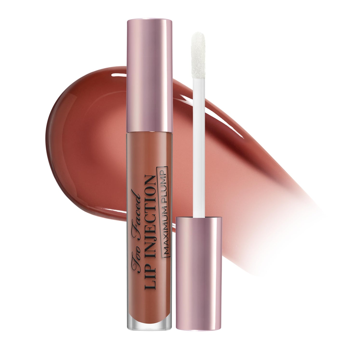 Too Faced Lip Injection Maximum Plump Extra Strength Lip Plumper Gloss | Hydrating, Volumizing, + Plumping, 0.14 Fl Oz