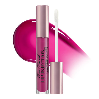 Too Faced Lip Injection Maximum Plump Extra Strength Lip Plumper Gloss | Hydrating, Volumizing, + Plumping, 0.14 Fl Oz